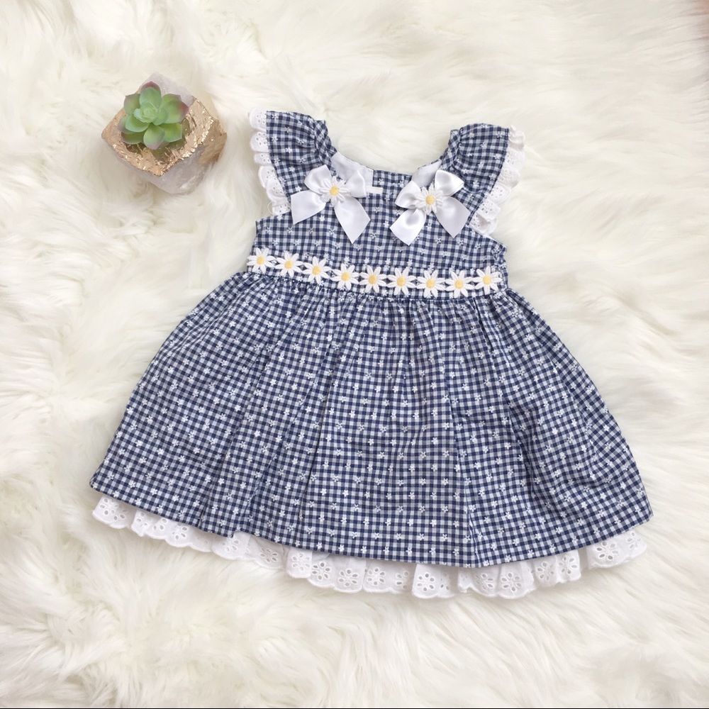 Daisy Gingham Dress NWT